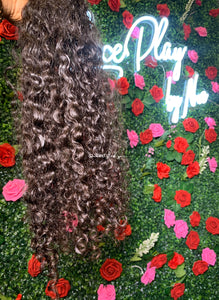 Raw Indian Temple Curly Extensions