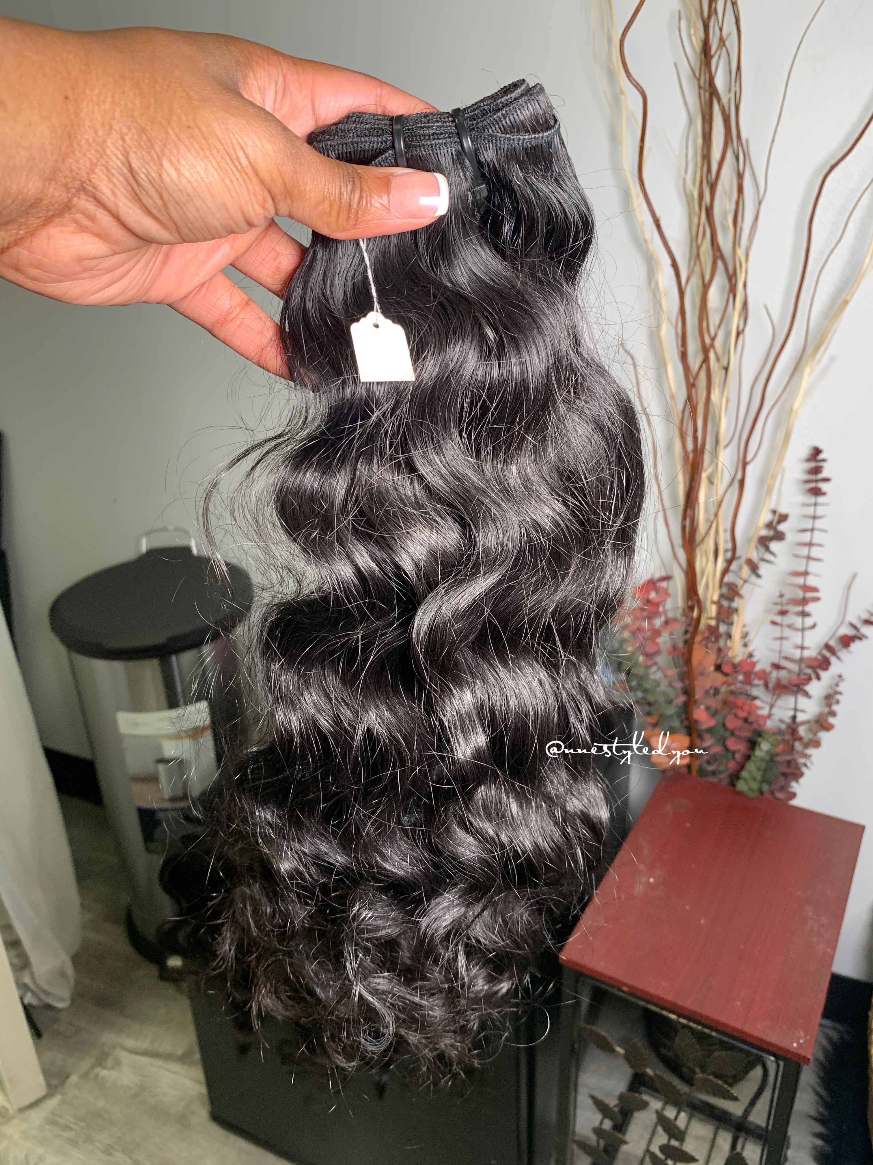 Amazon.com : Clytie 18 20 22 inch One Donor Raw Indian Curly Human Hair  Bundles Virgin Cuticle Aligned Double Wefted Extensions (18